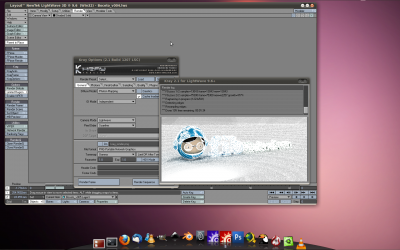 LW &amp; Kray on Ubuntu 10.04 and wine 1.3.1