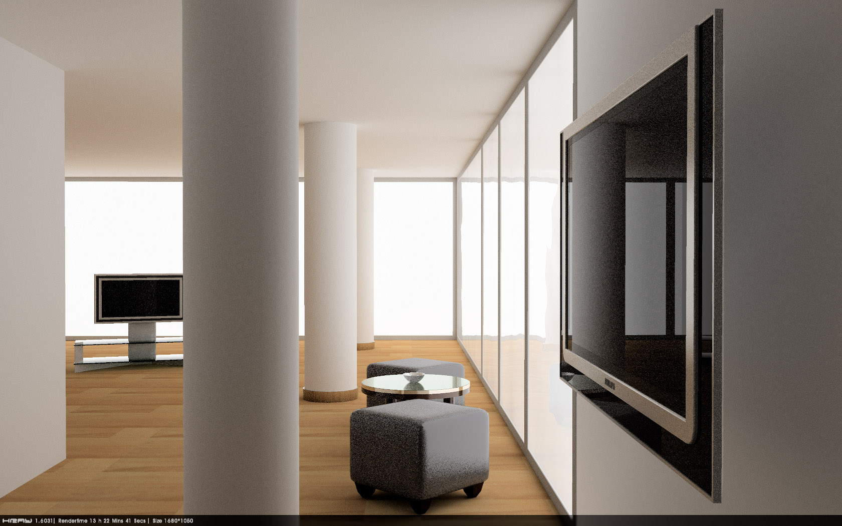 Pathtracing with 2400FG rays