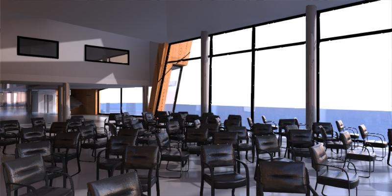 rerender in lightwave front projection on polygon no mipmap WITH pixel blending antialiasing 35 pass pld (without pixel blending results are the same as front projection on polygon 1 pass pld)